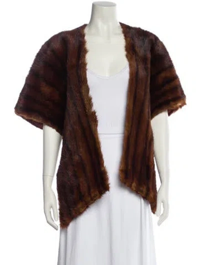 Pre-owned Fur Jacket In Multi