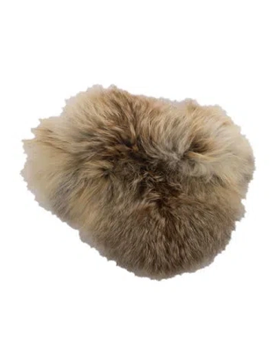 Pre-owned Fur Hat In Multi