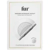 Fur Ingrown Microdart Patch In White