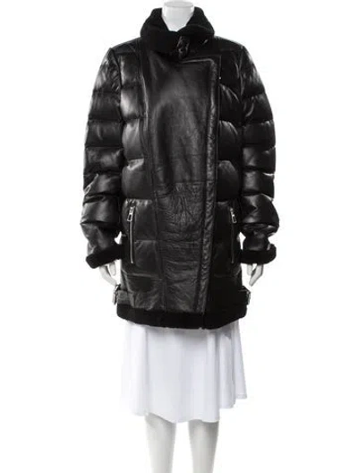 Pre-owned Fur Jacket In Black