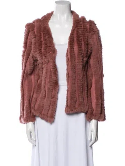 Pre-owned Fur Jacket In Brown