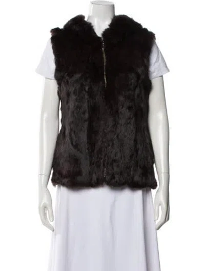 Pre-owned Fur Jacket In Brown