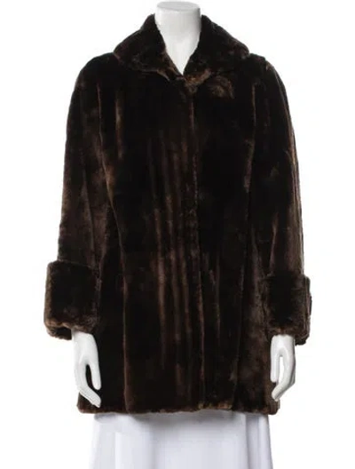 Pre-owned Fur Jacket In Multi