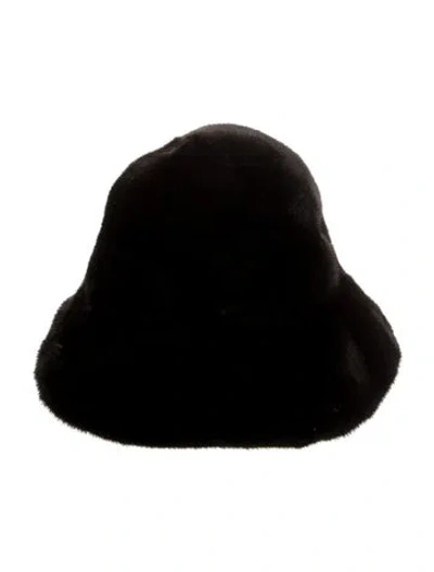 Pre-owned Fur Mink Bucket Hat In Brown