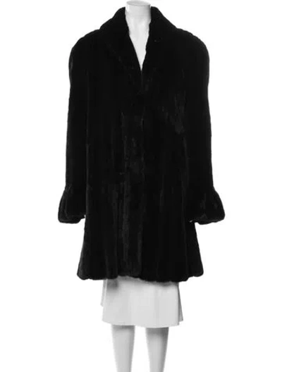 Pre-owned Fur Mink  Coat In Brown