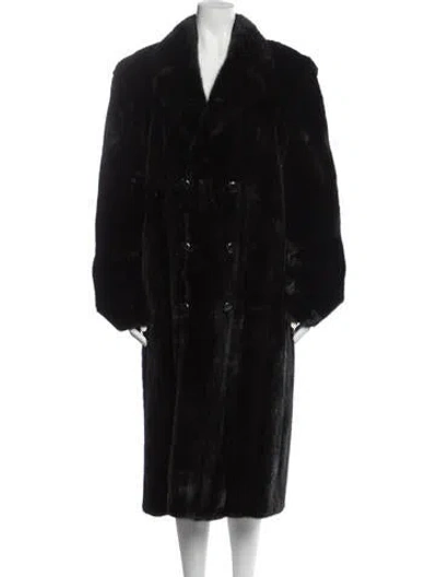 Pre-owned Fur Mink  Coat In Brown