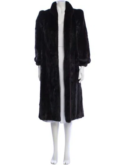 Pre-owned Fur Mink  Coat In Brown