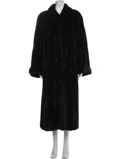 Pre-owned Fur Mink  Coat In Multi