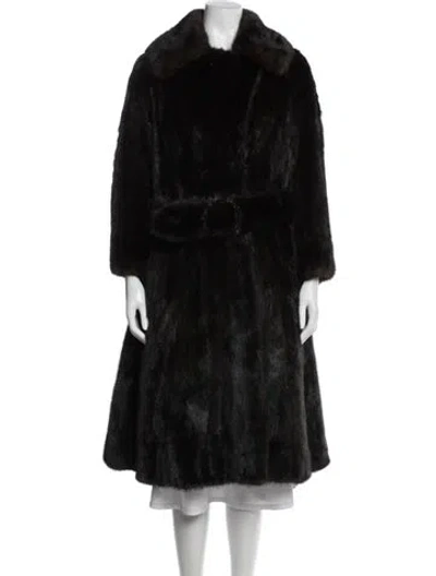 Pre-owned Fur Mink  Jacket In Brown