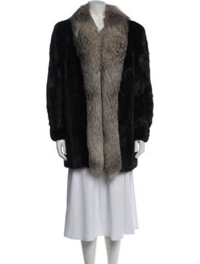 Pre-owned Fur Mink  Jacket In Brown