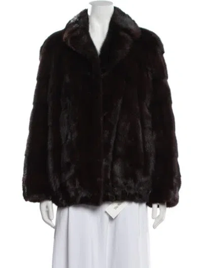 Pre-owned Fur Mink  Jacket In Multicolor