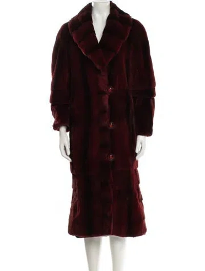 Pre-owned Fur Reversible Mink Coat In Multi