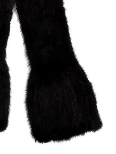 Pre-owned Fur Scarf In Brown