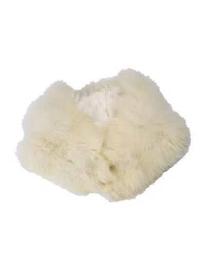 Pre-owned Fur Shawl In Multi