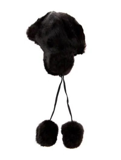 Pre-owned Fur Trapper Hat In Brown