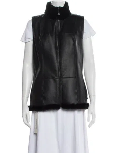 Pre-owned Fur Vest In Multicolor