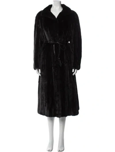 Pre-owned Fur Vintage   Jacket In Black