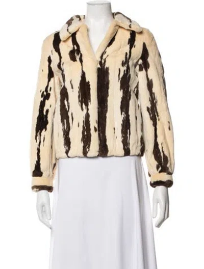Pre-owned Fur Vintage   Jacket In Multicolor