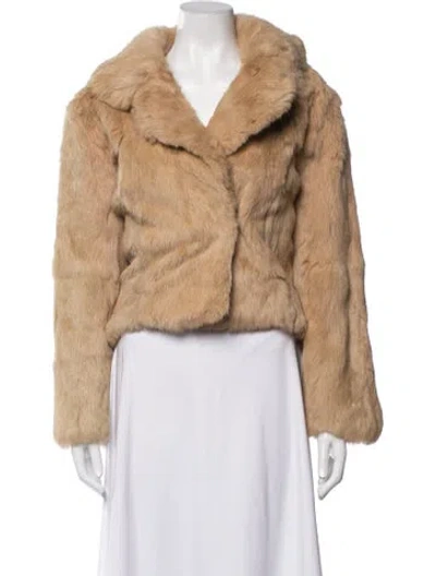 Pre-owned Fur Vintage   Jacket In Neutrals