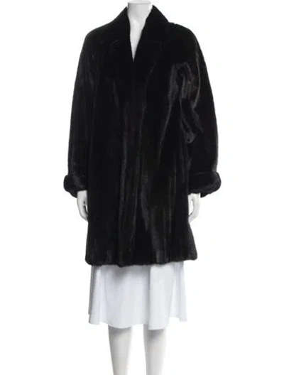 Pre-owned Fur Vintage  Jacket In Black