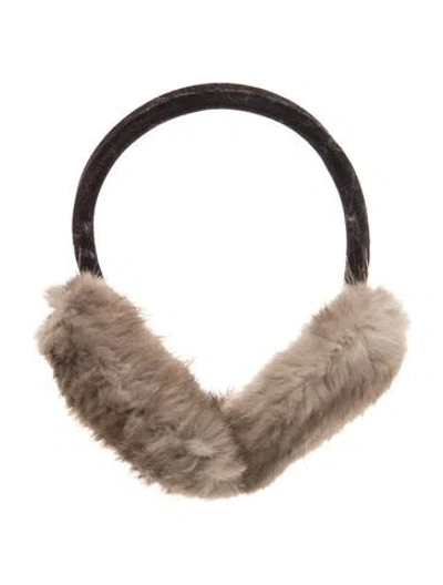 Pre-owned Fur Winter Accessory In Black/brown