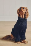 Furb Bobbi Eyelash Knit Pet Sweater In Blue