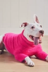 Furb Bobbi Eyelash Knit Pet Sweater In Pink