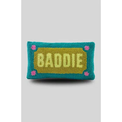 Furbish Baddie Pillow In Green