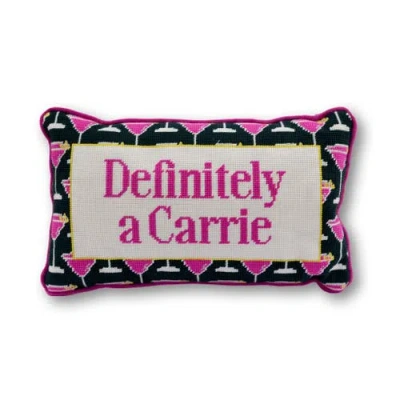 Furbish Carrie Needlepoint Pillow In Multi