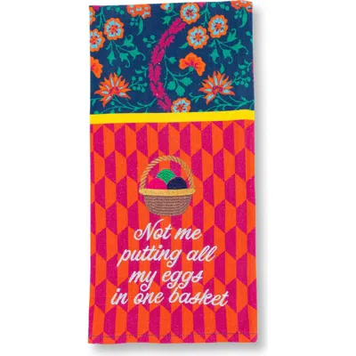 Furbish Eggs Basket Dish Towel In Multi