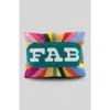Furbish Fab Pillow In Multi