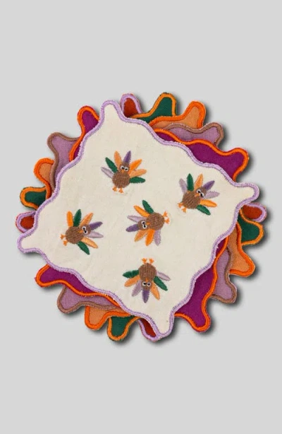 Furbish Fall Cocktail Napkin Set Pack Of 6