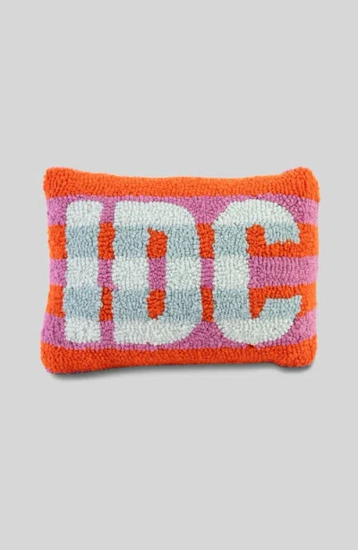 Furbish Idc Hook Pillow In Multi