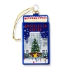 Furbish Matchbook Ornament In Blue