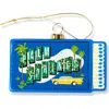 Furbish Matchbook Ornament In Blue