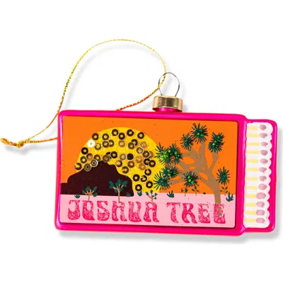Furbish Matchbook Ornament In Pink