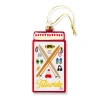 Furbish Matchbook Ornament In Red