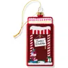 Furbish Matchbook Ornament In Red