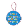 Furbish Needlepoint Ornament In Multi