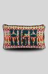 Furbish Needlepoint Pillow In Multi