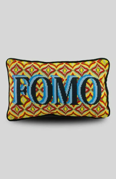 Furbish Needlepoint Pillow In Multi
