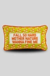 Furbish Needlepoint Pillow In Green