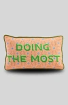 Furbish Needlepoint Pillow In Multi