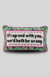 Furbish Needlepoint Pillow In Multi