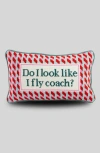 Furbish Needlepoint Pillow In Red