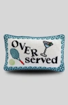 Furbish Overserved Needlepoint Pillow