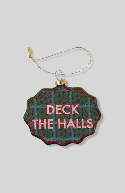 Furbish Scallop Ornament In Green