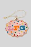 Furbish Scallop Ornament In Multi