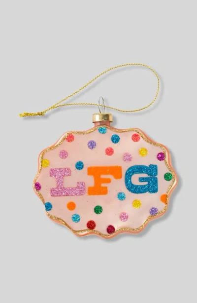 Furbish Scallop Ornament In Multi