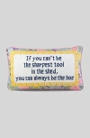 Furbish Sharpest Tool Needlepoint Pillow In Multi